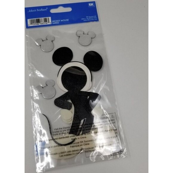 Disney Black Mickey Mouse Album Pizazz Scrapbook Pages Paper Lot - Picture 5 of 9